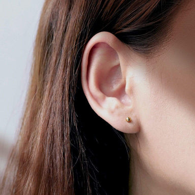 Boma Belle Mini Ball Studs - Regular Silver