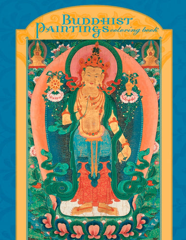 Buddhist Paintings Coloring Book    