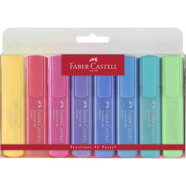 Pastel Textliner Highlighters - Set of 8    