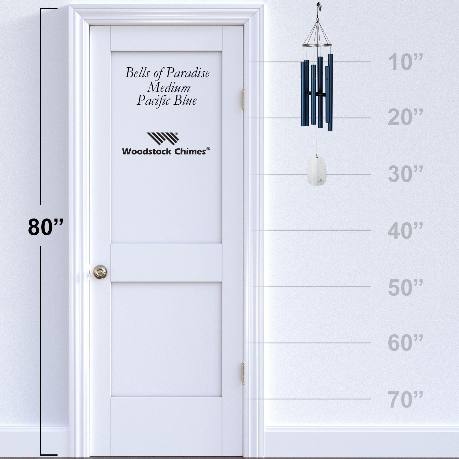 Bells Of Paradise - Medium 32 Pacific Blue    