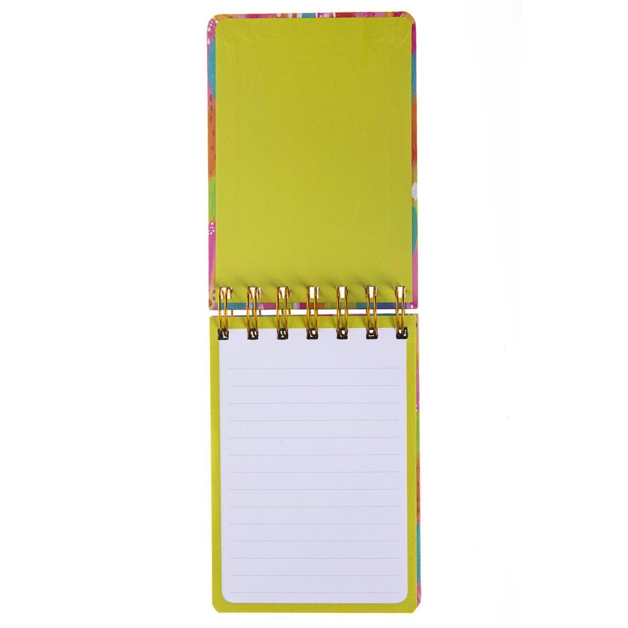 Brush Strokes Small Wire Notebook    
