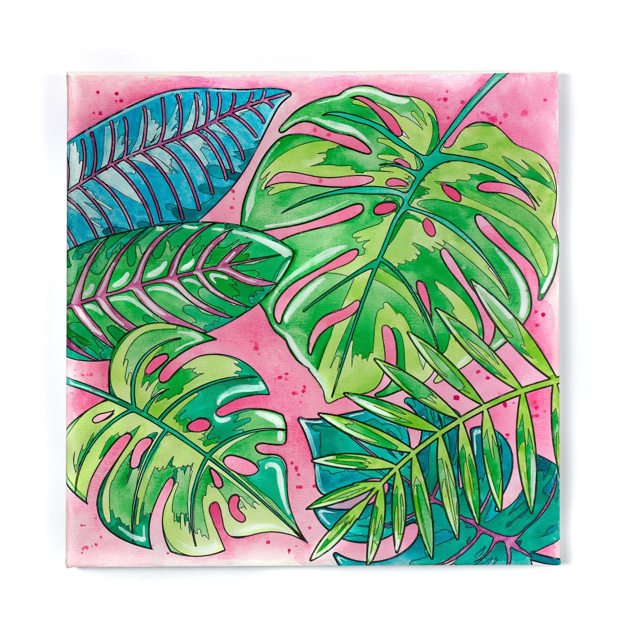 Paint By Number Watercolor Set - Tropical    