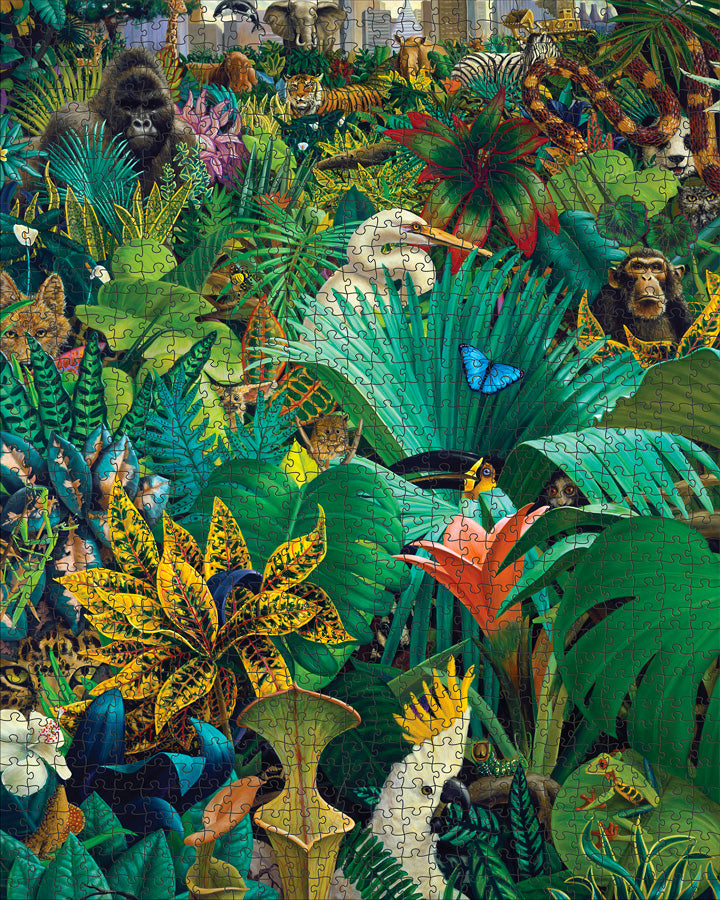 City Limits - Charles Lynn Bragg 1000 Piece Puzzle    