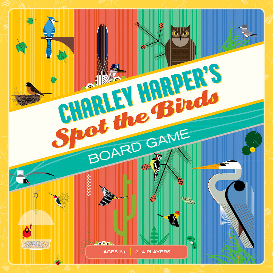 Charley Harper's Spot The Birds Board Game    