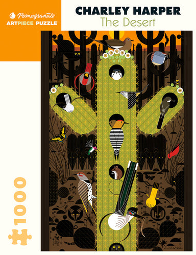 The Desert - 1000 Piece Charley Harper Puzzle    