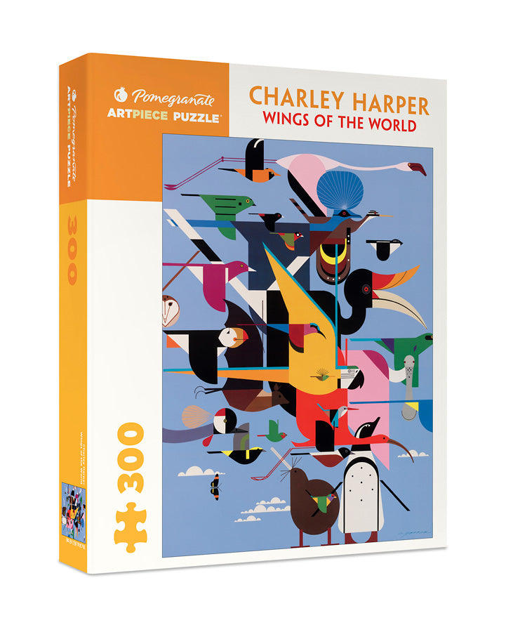 Wings Of The World - 300 Piece Charley Harper Puzzle    