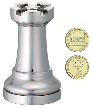 Chess Rook Hanayama Puzzle - Level 1    