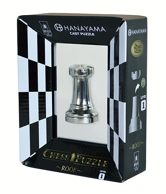 Chess Rook Hanayama Puzzle - Level 1    