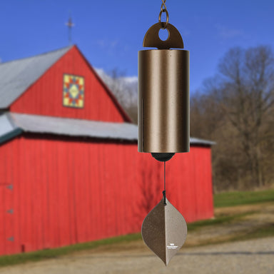Medium Heroic Windbell - Antique Copper    