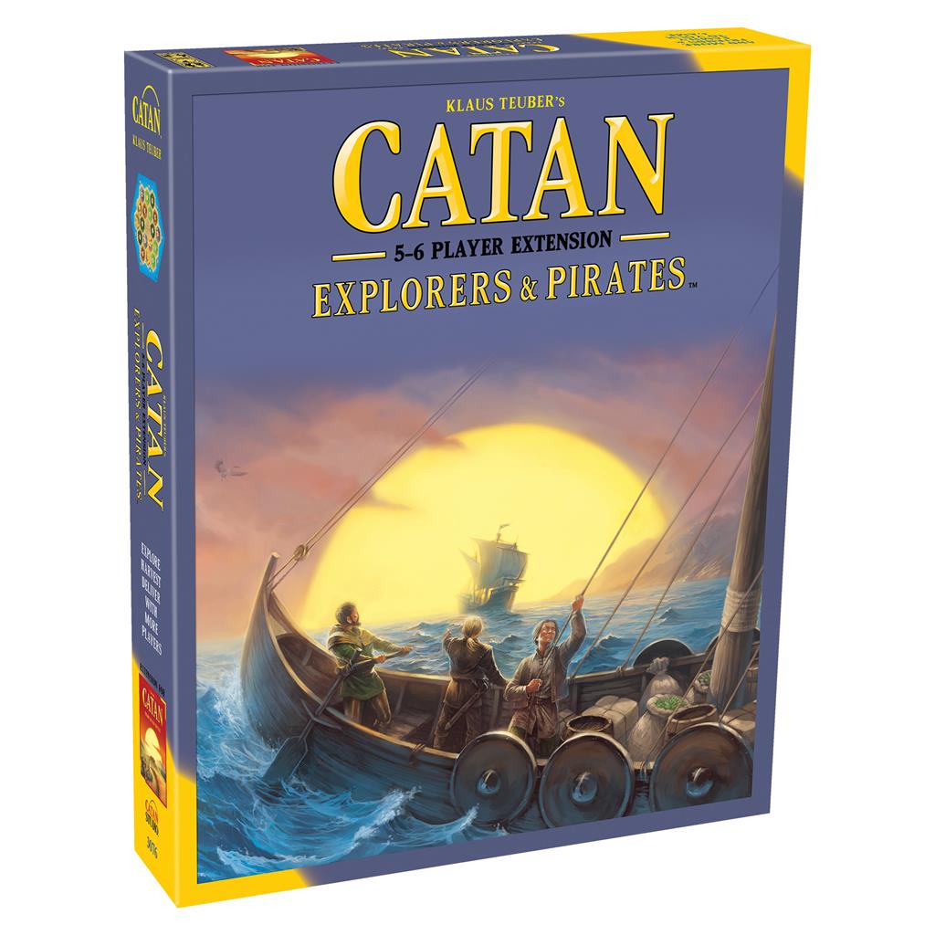 Catan Explorers and Pirates 5-6 Player Extension    