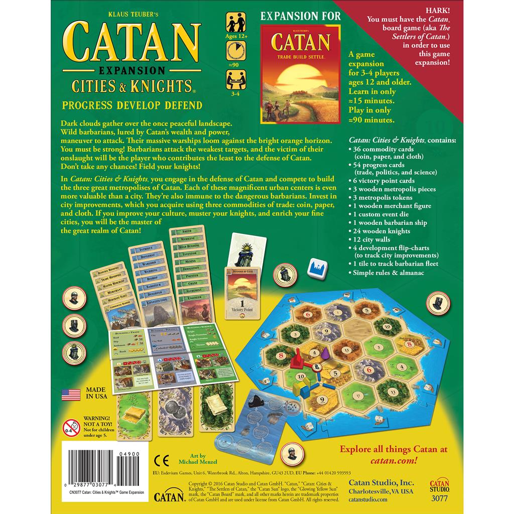 Settlers of Catan - Cities and Knights Expansion    