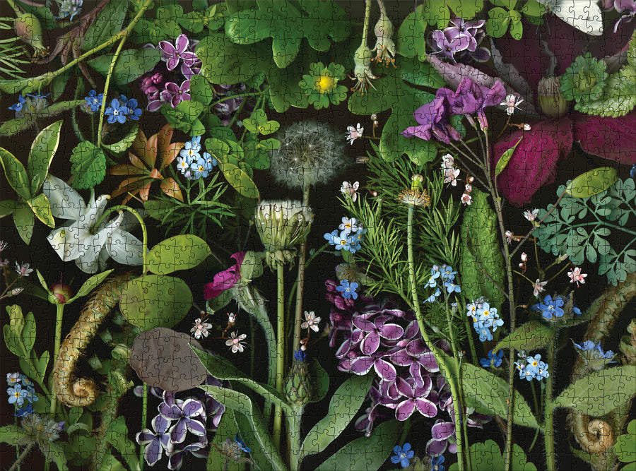 Siri's Lilac - Deb Stoner 1000 Piece Puzzle    