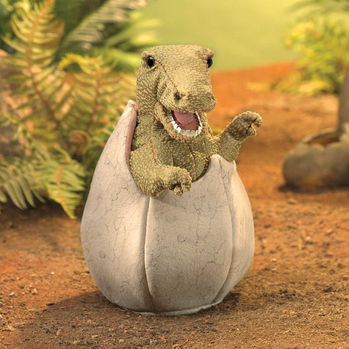 Folkmanis Puppet - Dinosaur Egg    
