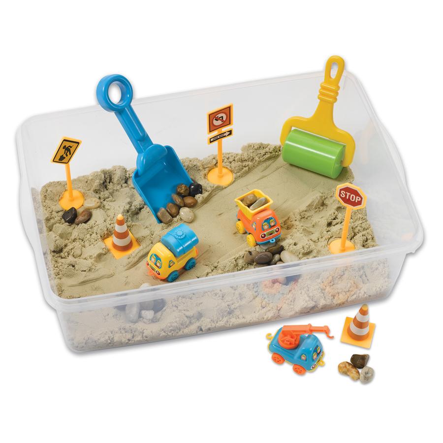 Sensory Bin - Construction Zone    