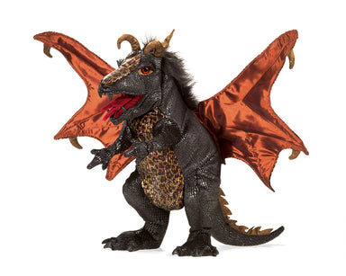 Folkmanis Puppet - Black Dragon    