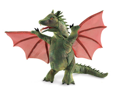 Folkmanis Puppet - Winged Dragon    