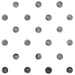 Tissue Paper - Silver Dots    