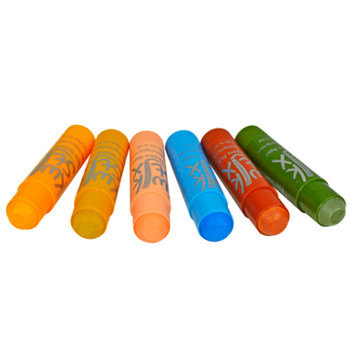 Kwik Stix Solid Tempera Paint - 6 Earth Tones    