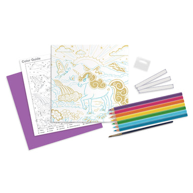 Foil Fun Paint By Number - Unicorn    