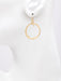 Holly Yashi Connie Hoop Earrings - Silver    