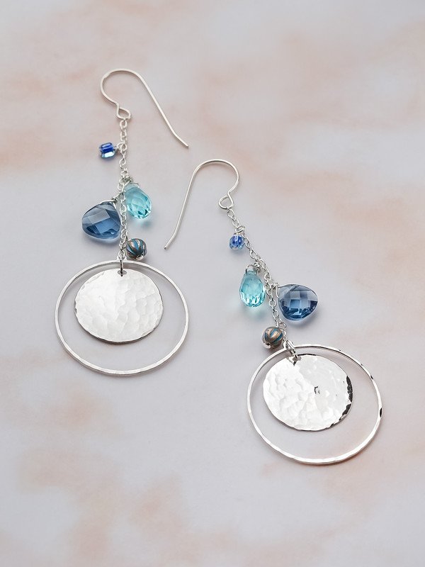 Holly Yashi Sadie Drop Earrings - Skyward    