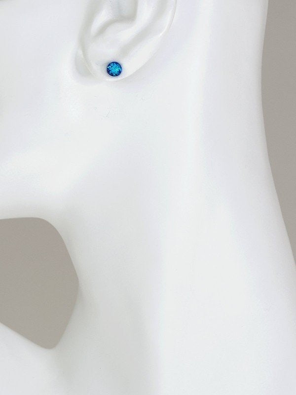 Holly Yashi Bonita Post Earrings - Lagoon/Silver    