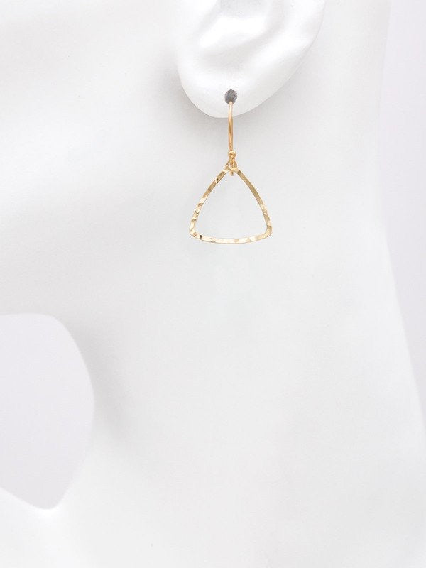 Holly Yashi Delta Earrings - Gold    