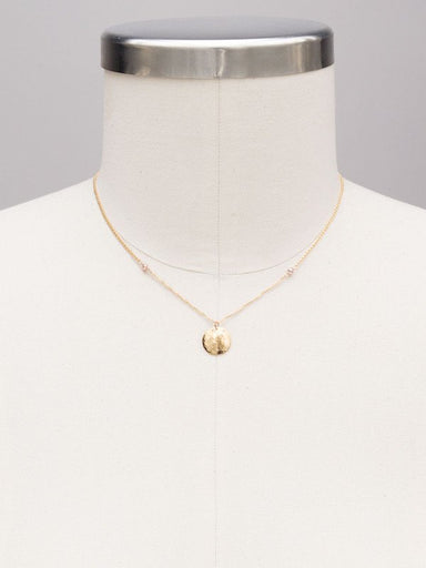 Holly Yashi Ashley Pendant Necklace - Peacock/Gold    