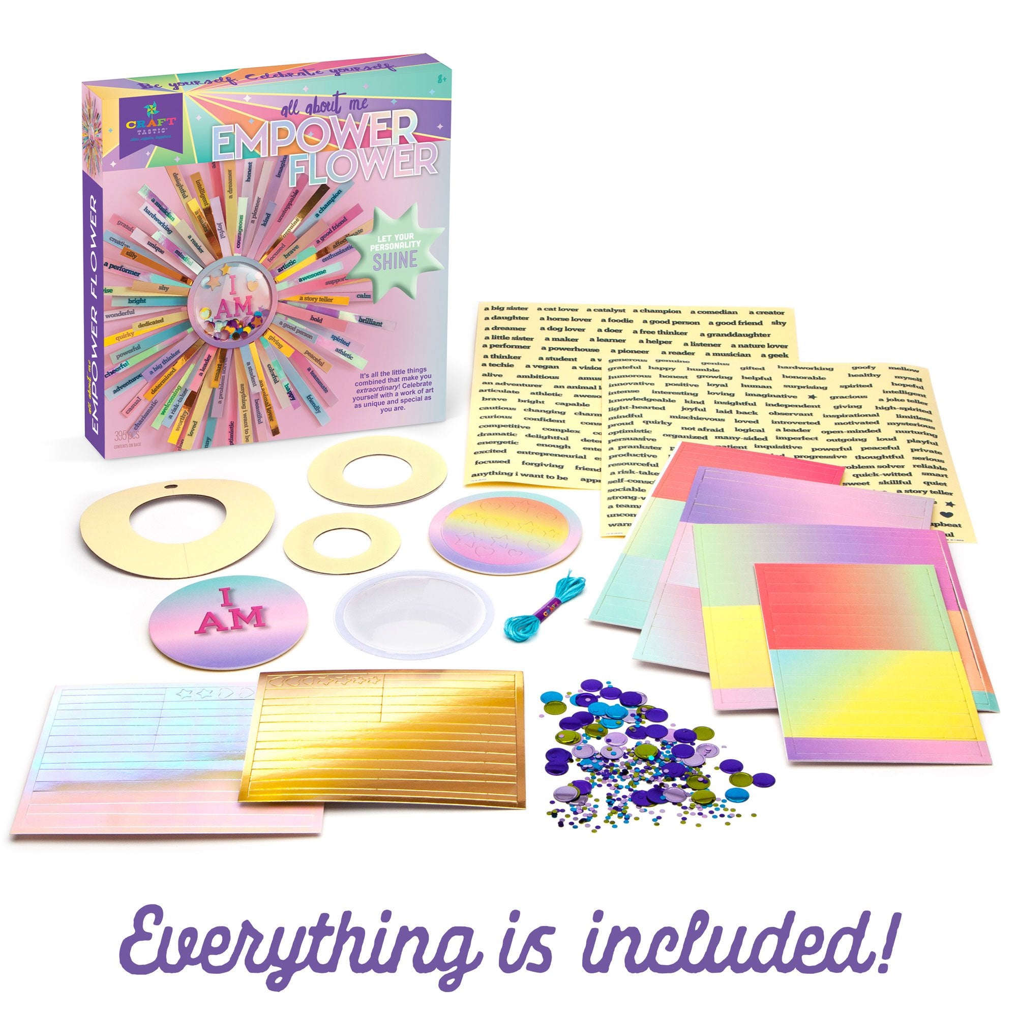 All About Me Empower Flower    