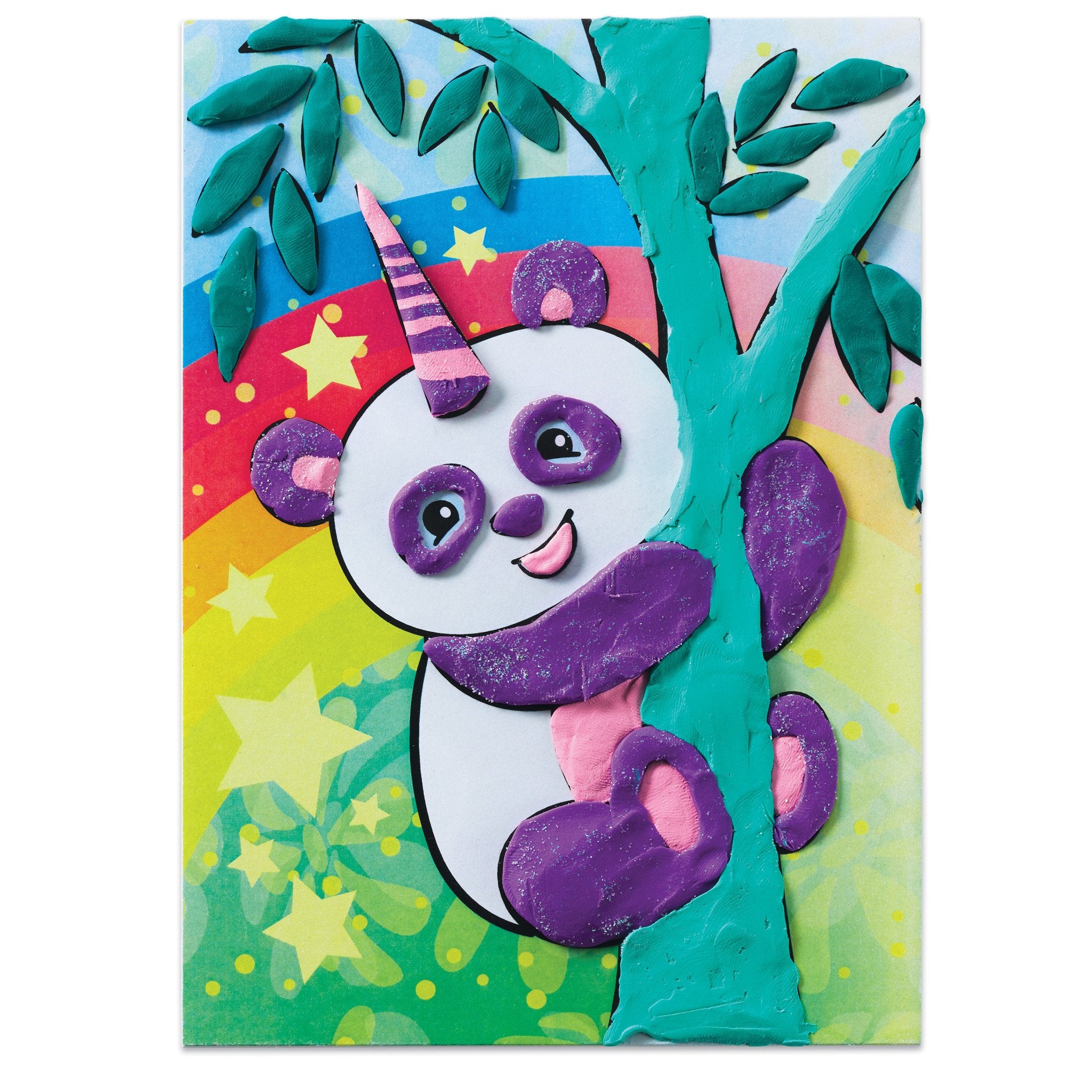 Coloring With Clay - Unicorn    