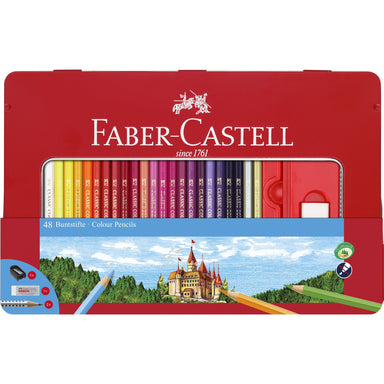 48 Colored Pencils In A Tin    