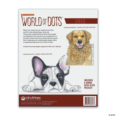 Extreme Dot to Dot World Of Dots - Dogs    