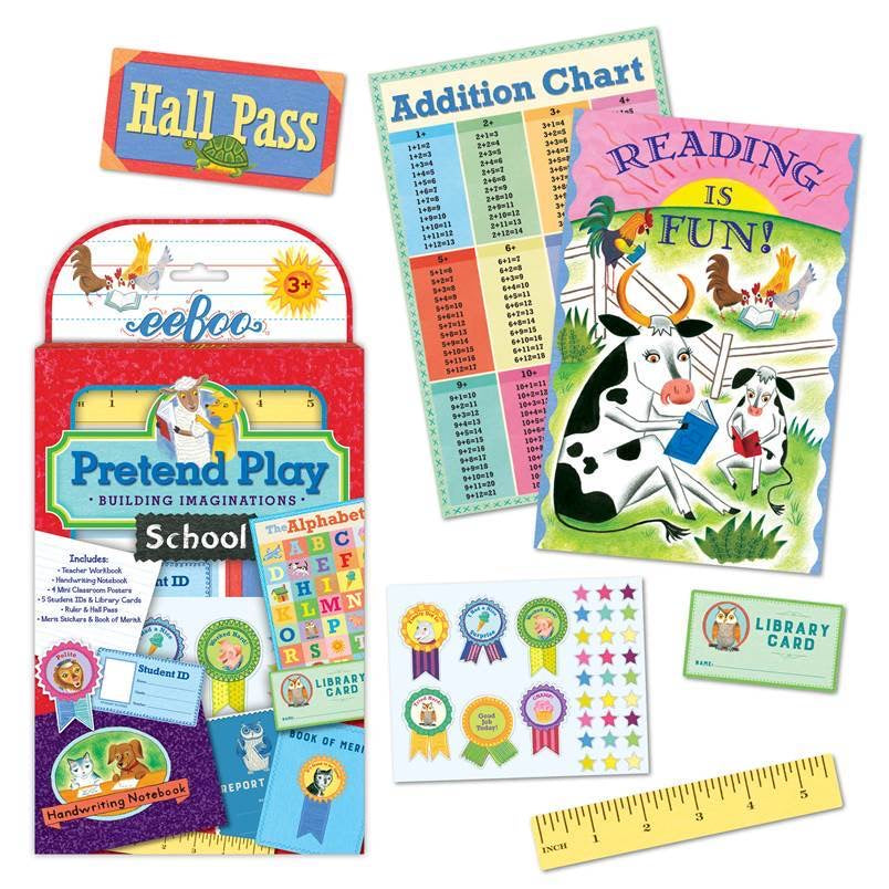Eeboo Pretend Play School    
