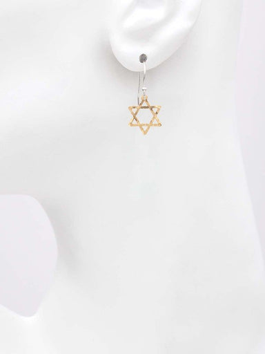 Holly Yashi Star of David Earrings - Silver    