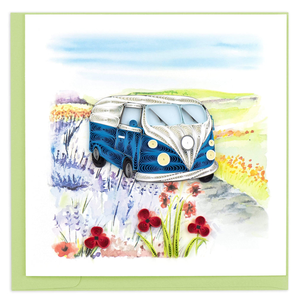 Road Trip - Blank Quilling Card    