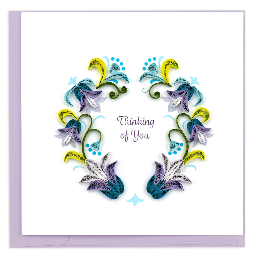 Thinking of You - Blank Quilling Card    
