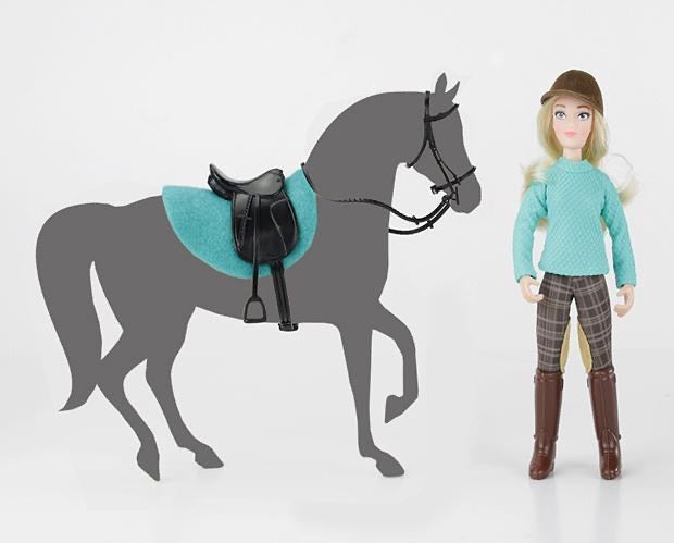 Breyer Freedom Series - Heather English Rider With Tack    