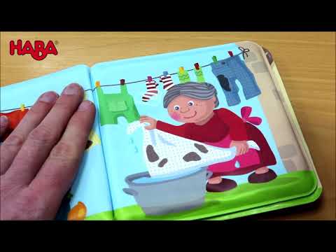 Farm Animal Wash Day Bath Book