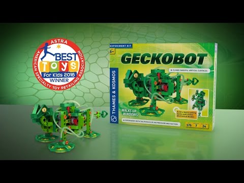 Geckobot - Experiment With The Physics of Air Pressure and Suction