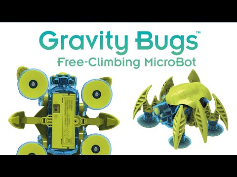 Gravity Bugs - Free Climbing Microbot