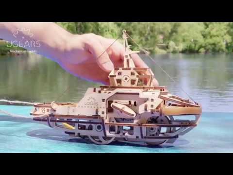 UGears Tugboat
