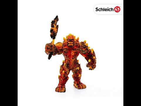Schleich Lava Golem With Weapon