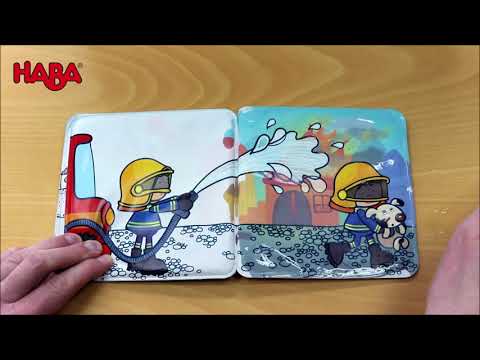Haba Fire Brigade Magic Bath Time Book