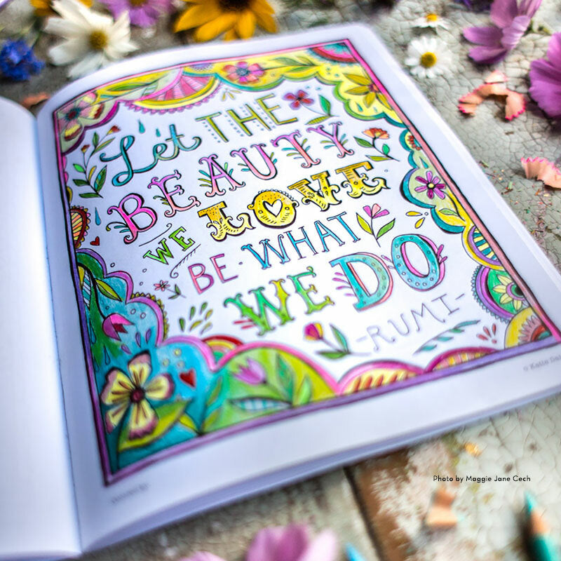 Create Magic - Katie Daisy Coloring Book    