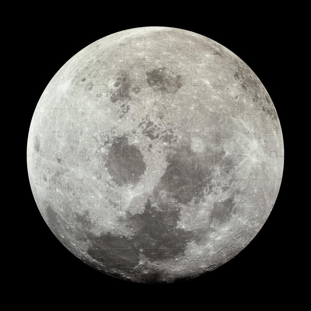 Moon - Round 100 Piece Puzzle    