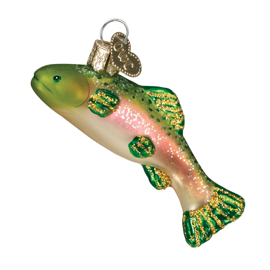 Old World Christmas - Mini Trout Ornament    