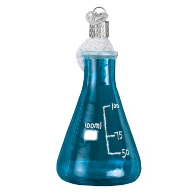 Old World Christmas Science Beaker Ornament    