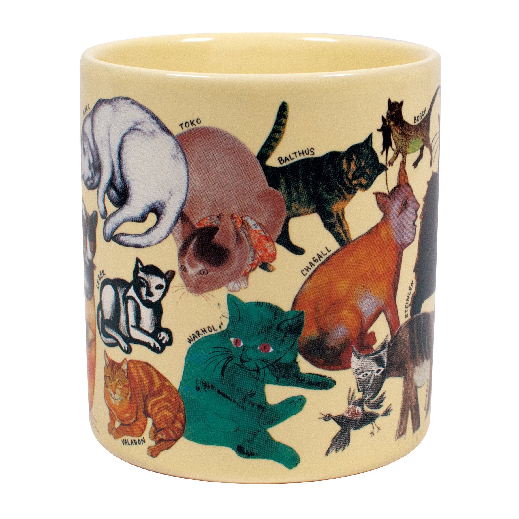 The Artistic Cat - The Artist and Their Mews Mug    