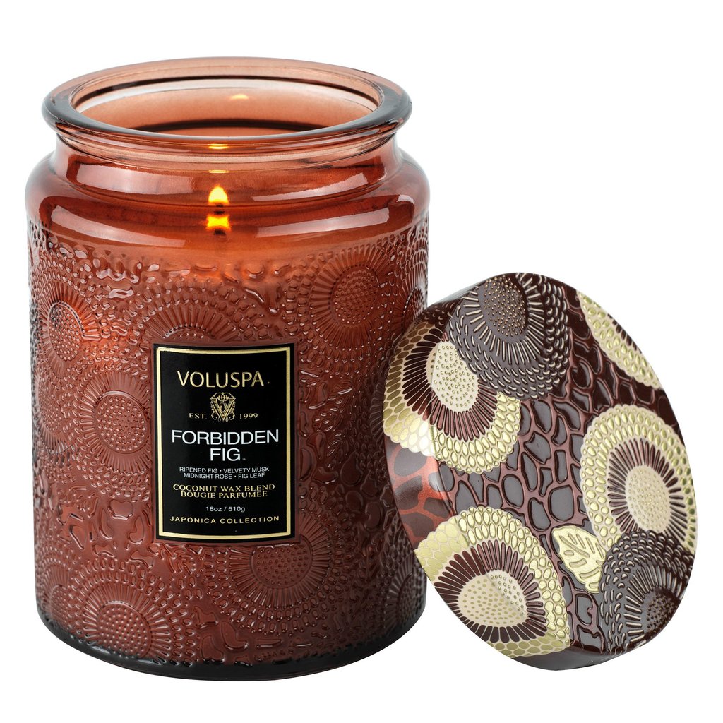 Voluspa Large Jar - Forbidden Fig    