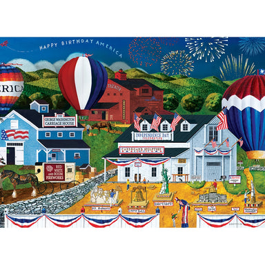 Stars and Stripes - A.M. Poulin 1000 Piece Puzzle    
